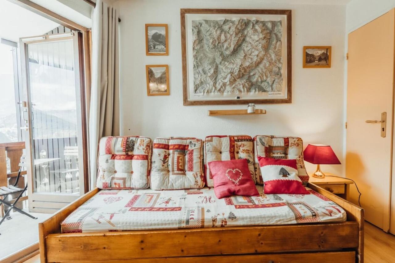 Furnished Studio At The Foot Of The Slopes With A Balcony & Mountains View Saint-Gervais-les-Bains Exterior foto