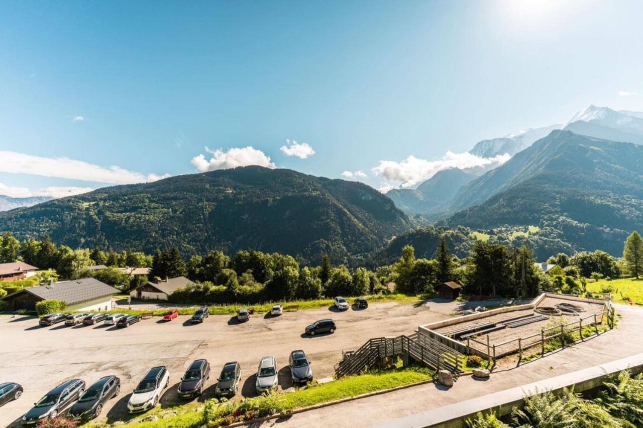 Furnished Studio At The Foot Of The Slopes With A Balcony & Mountains View Saint-Gervais-les-Bains Exterior foto