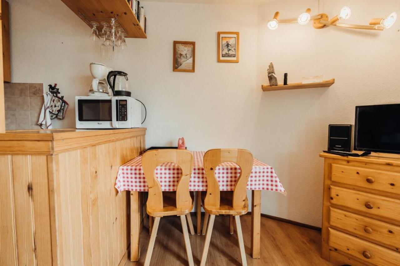 Furnished Studio At The Foot Of The Slopes With A Balcony & Mountains View Saint-Gervais-les-Bains Exterior foto